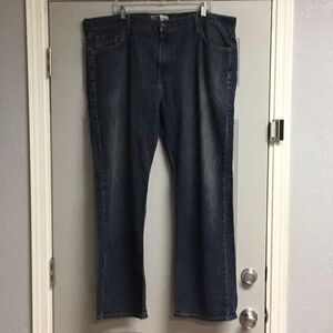 Men’s Levi Signature‎ Straight Blue Jeans Size 42 X 32